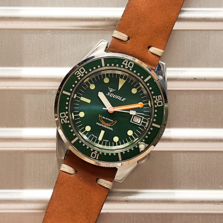 Squale Hong Kong green dial 1521