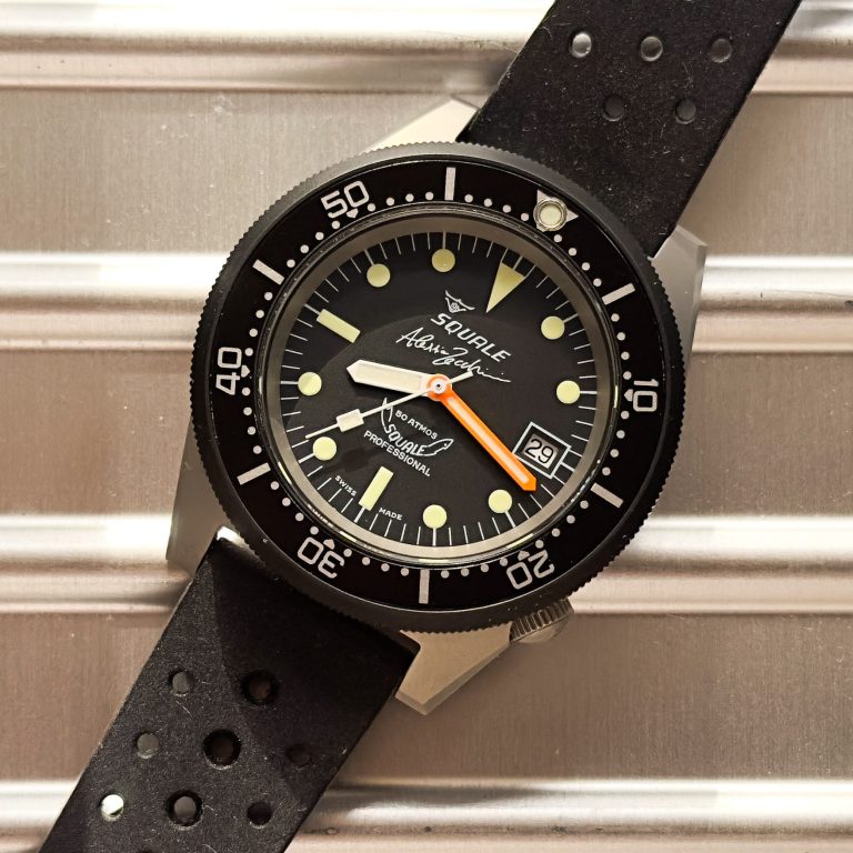 Squale Horus Limited Edition Alessia Zecchini signature prototype