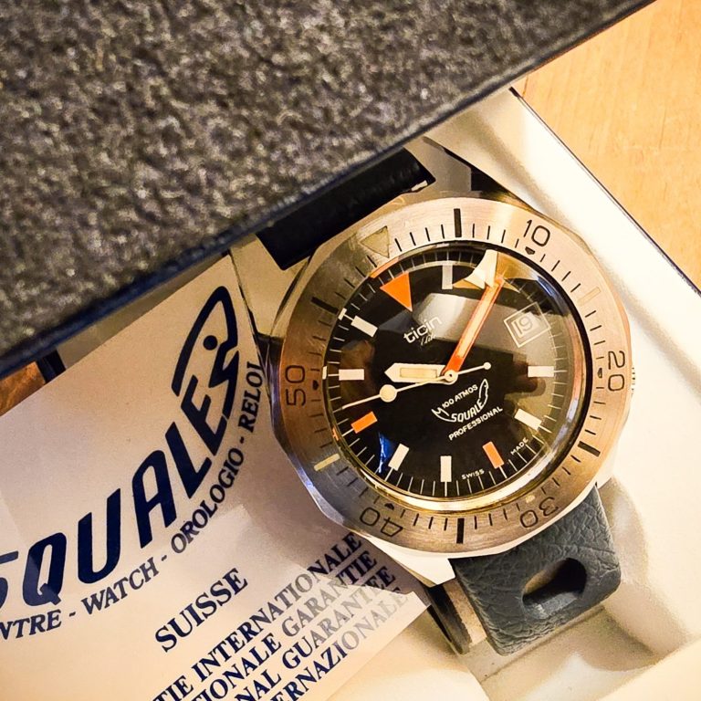 Squale Master Mystery 100 atmos boxed warranty Squale Master Mystery 100 atmos boxed warranty
