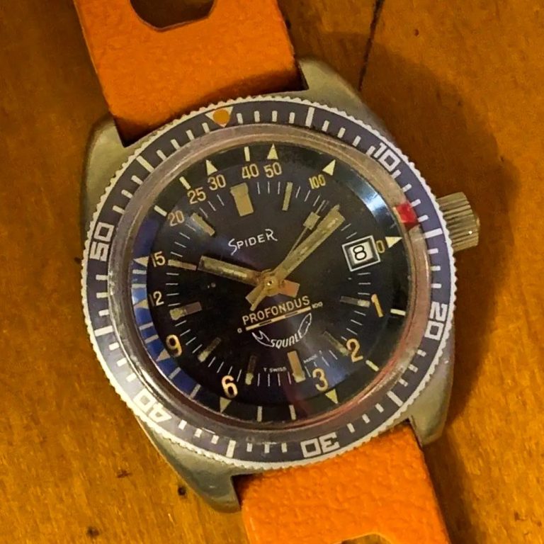 Squale Spider Profundus 20 Atmos depth gauge