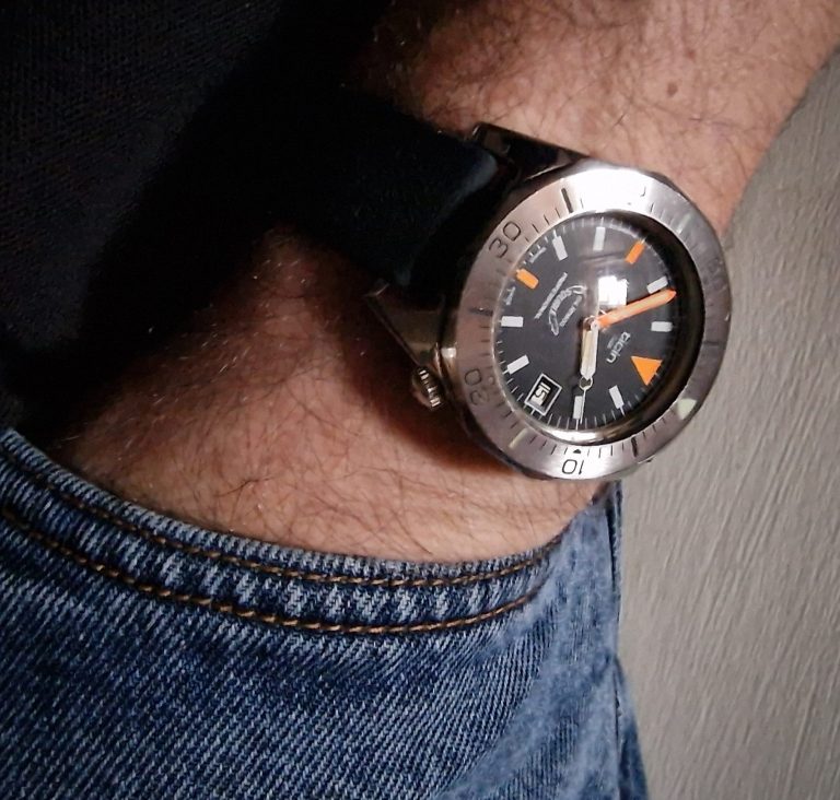 Squale mk.3 Master Ticin 100 Atmos wrist shot